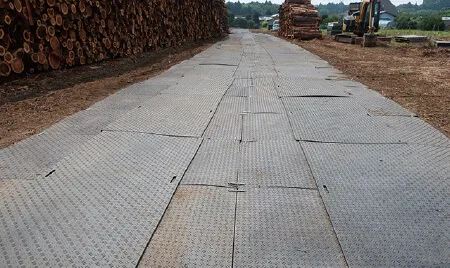 仮設道路設置工事